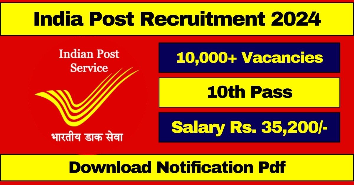 India Post Office Recruitment 2024 Trinitu
